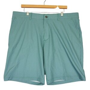 NEW Adidas Golf Shorts Men 38 Green Gingham Ultimate365 Checkered Performance